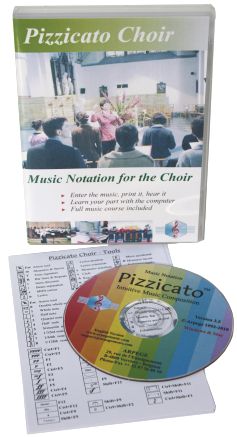 Pizzicato Choir Music Software Pizzicato Choir