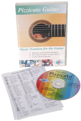 Pizzicato Guitar Music Software Pizzicato Guitar