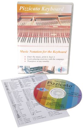 Pizzicato Keyboard Music Software Pizzicato Keyboard